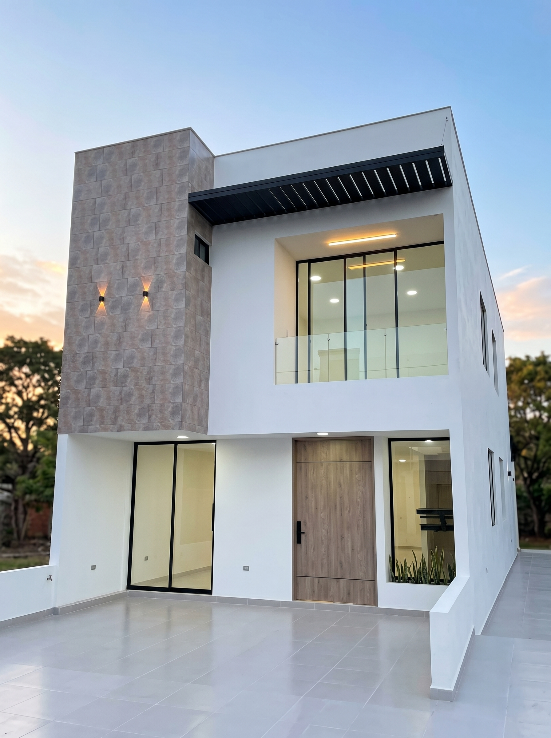 Casa Niza — fachada principal del proyecto residencial